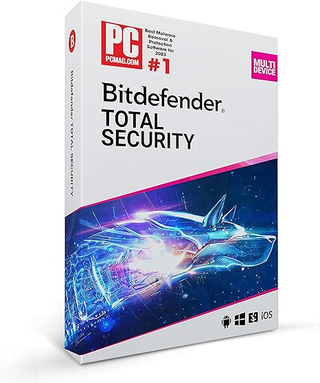Bitdefender Total Security 2024 1 year 5 Devices